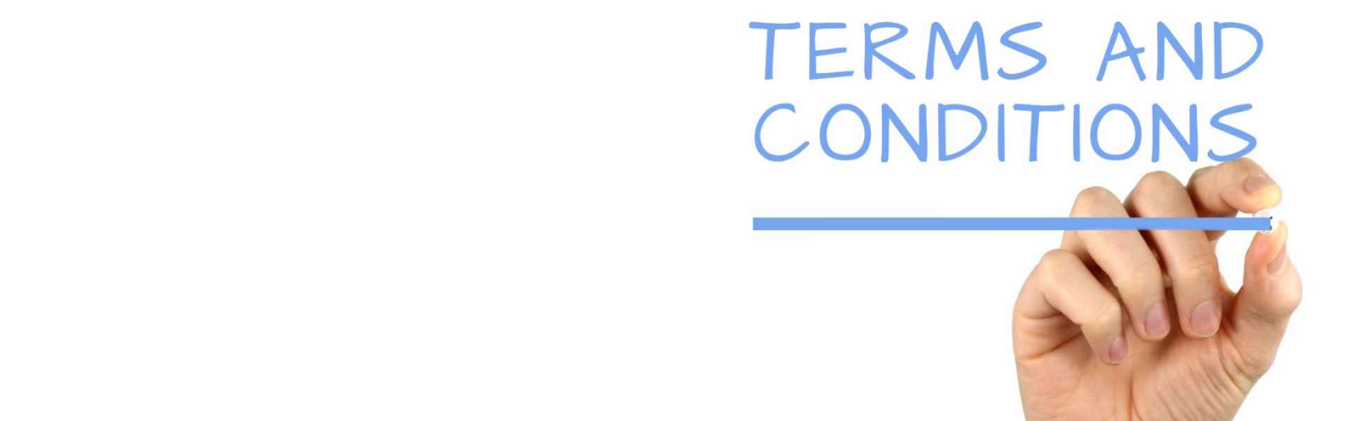 Terms and Conditions Banner